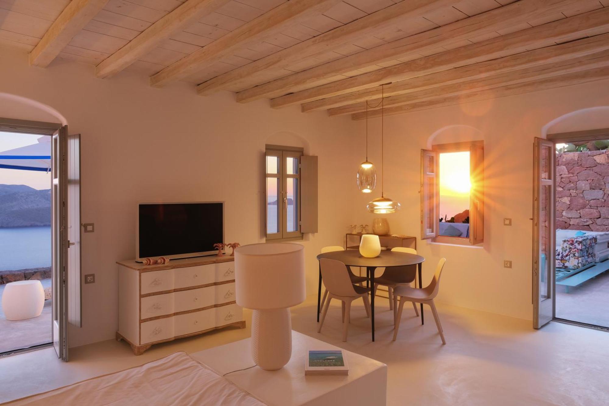 Odyssey Rock Milos Sunset Suites Plaka  Cameră foto